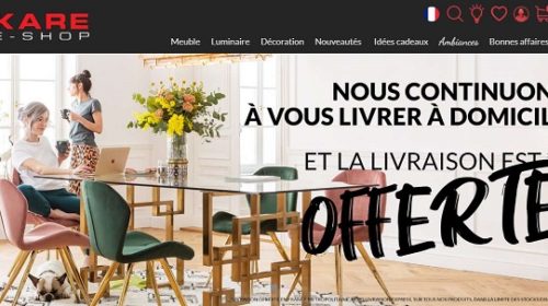 Livraison Gratuite Sur Toutes Les Commandes Sur Kare Design