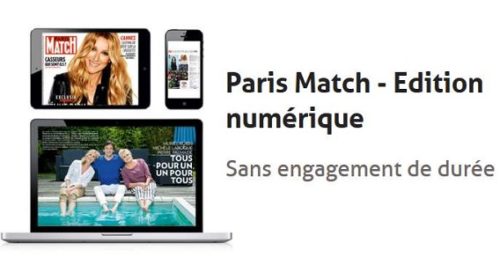 Offre Paris Match Edition Numérique
