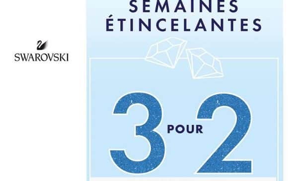 Offre Spéciale Swarovski 2 Acheté = Le Troisième Gratuit