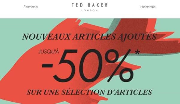 Offre Spéciale Ted Baker