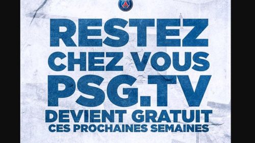 Psg Tv Offre Le Contenu Premium Gratuitement Pendant La Période De Confinement