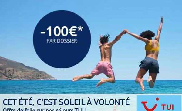 Réduction De 100€ Par Dossier Sur Les Séjours Tui