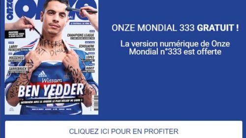 Télécharger Le Dernière Numéro De Onze Mondial Gratuitement