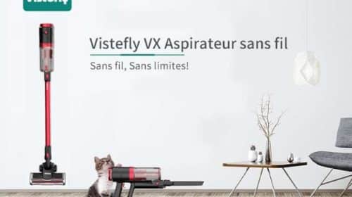 Aspirateur 2 En 1 Sans Fil Ultra Puissant Vistefly Vx