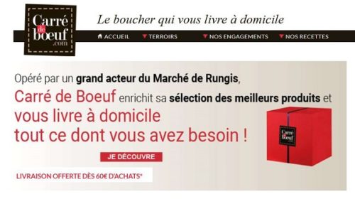 Courses En Ligne De Viandes, Charcuterie, Traiteur, Produits De La Mer, Crèmerie, Fruits Et Légumes.... Direct De Rungis Avec Carré De Bœuf