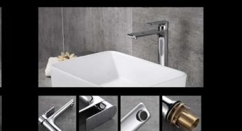 Vente flash : 76,99€ le haut mitigeur pour vasque chromé Homelody port inclus
