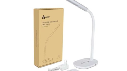 Lampe De Bureau Led Flexible Blanche 7w Aukey Lt T11