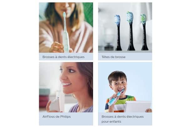 30€ de remise sur toute la gamme Sonicare Philips (Philips Store)