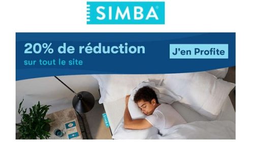 20% De Remise Sur Tout Le Site Simba