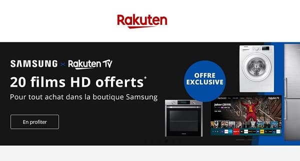 20 Films En Hd Sur Rakuten Tv Offerts Pour Un Achat Sur La Boutique Officiel Samsung De Rakuten