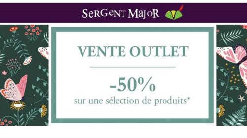 50% De Remise Sur Tout Outlet Sergent Major