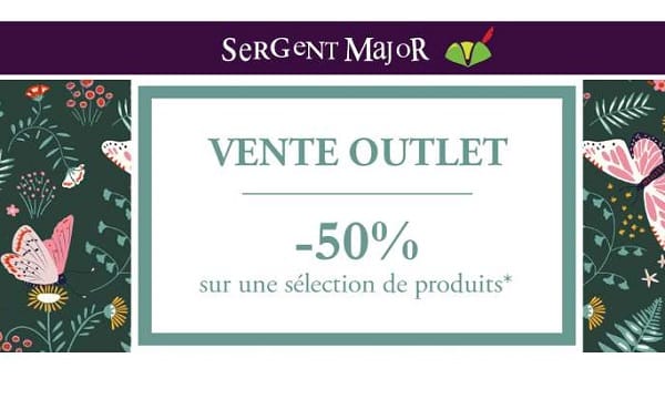 50% De Remise Sur Tout Outlet Sergent Major