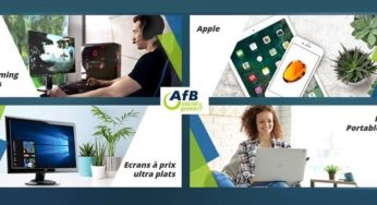 Malin, économique et solidaire ! Achetez sur AfB shop votre matériel informatique, smartphone ou tablette reconditionné à petit prix et garantis 1 an !