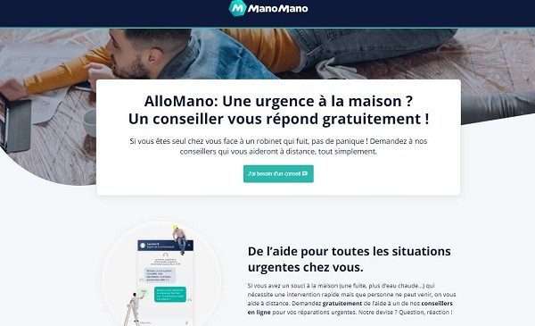 Aide Gratuite En Ligne Par Des Professionnels Sur Les Petits Travaux Avec Allomano De Mano Mano (petits Travaux, Plomberie, Electricité)