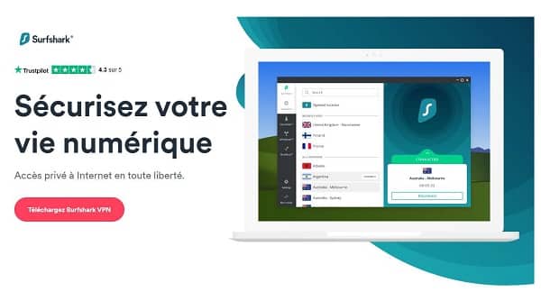 bon plan vpn pas cher forte remise sur surfshark