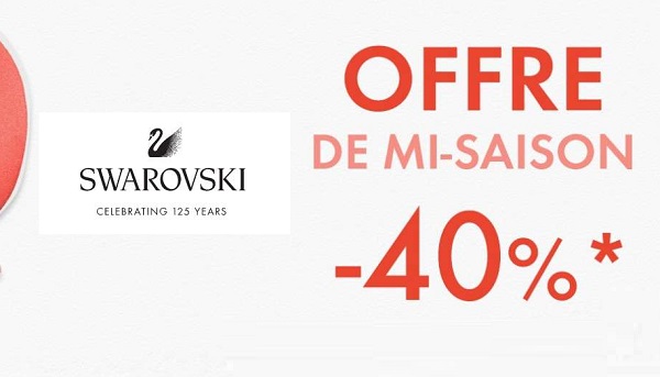 Offre De Mi Saison Swarovski 40% De Remise Sur Quasiment Tout Et Livraison Gratuite