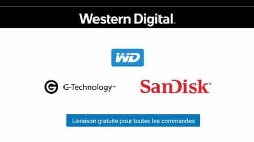 Promotions Et Livraison Gratuite Sur Western Digital Store Wd, Sandisk Et G Technology