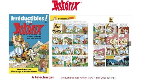 Magazine Irréductibles Avec Astérix à Télécharger Gratuitement