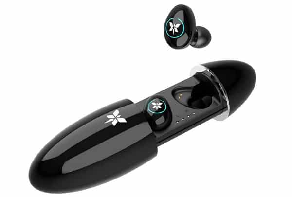 17,99€ Écouteurs Bluetooth 5.0 et reduction de bruit CVC 8.0 Axloie Attitude A2 (boite de charge compact et design, jusqu’à 25h d’autonomie, étanche)