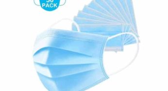 Moins de 17€ les 50 masques chirurgicaux de protection jetables 3 plis – livraison gratuite