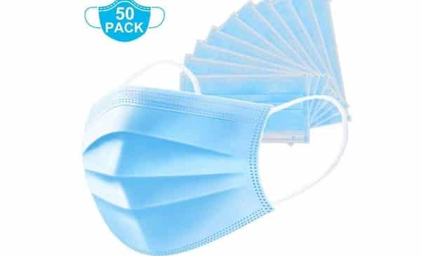 50 Masques Chirurgicaux De Protection Jetables 3 Plis Rakuten