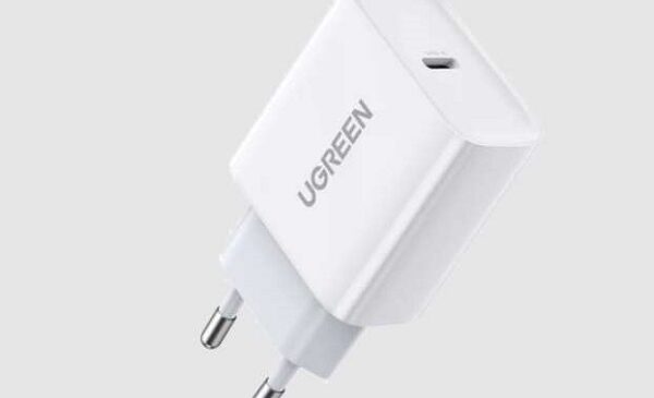 chargeur mural compact 1 port usb c power delivery 20w ugreen