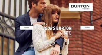 Les Jours Burton : jusqu’à -60% (femme & homme) + livraison domicile gratuite