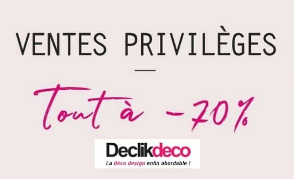 Ventes Privilèges Declikdeco