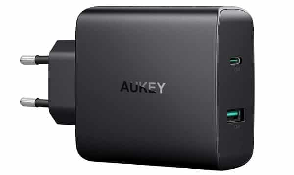 Chargeur Secteur Double Usb 56,5w Aukey Pa Y10