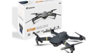 39,92€ mini drone camera Wi-fi Eachine E58 (stabilisateur d’altitude, 720P grand angle, transmission en temps réel…) – ENTREPÔT UK