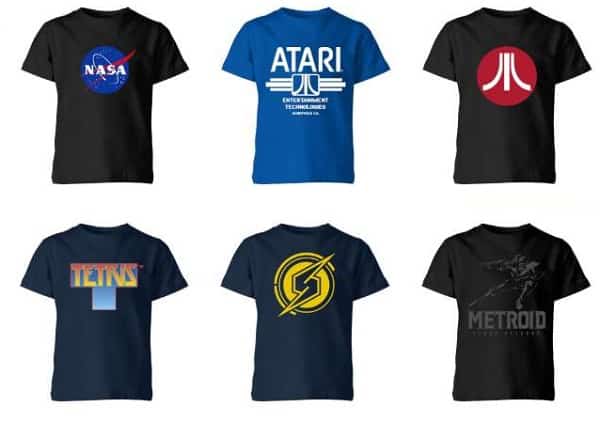 1 t-shirt enfant acheté = 1 t-shirt gratuit sur Zavvi (produits derivées gaming, Atari, Nasa, Superman, Dexters Lab…)