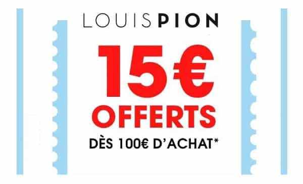 15€ De Remise Sur Votre Commande Louis Pion