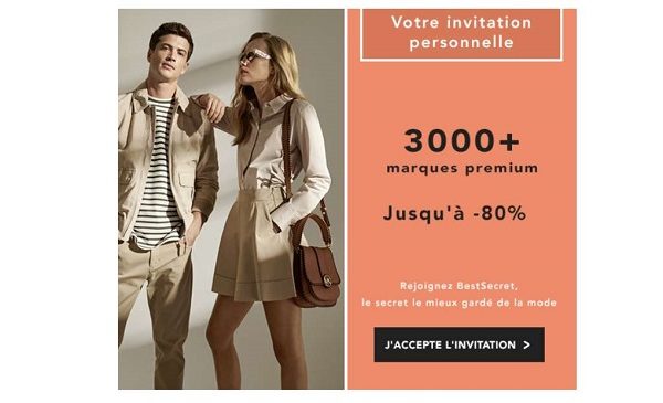 Code Invitation Pour Bestsecret La Communauté De Shopping Privée