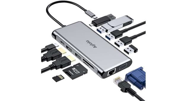 HUB USB C 12-en-1 Aglaia AG-H12