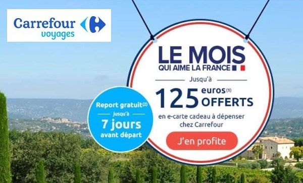 Location en France cet été avec Lagrange Vacances : jusqu’à 125 € en e-carte Carrefour offert et remise jusqu’à -30%