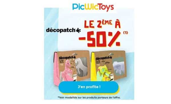 Offre Spéciale Décopatch Enfant 1 Kit Acheté = 50% Sur Le Second