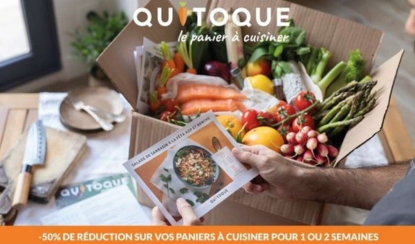 Paniers à cuisiner Quitoque à moitié prix : 1 à 2 semaine pour 2 à 5 personnes dès 33€ chez vous