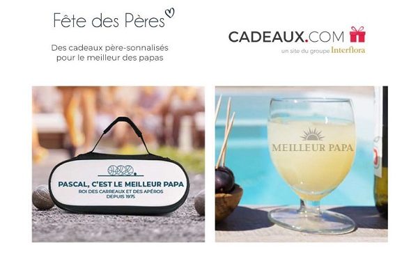 Pour la fête des pères profitez de 15% de remise sur le site Cadeaux