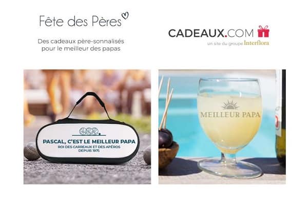 Pour la fête des pères profitez de 15% de remise sur le site Cadeaux