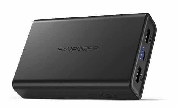 Powerbank Batterie Externe 10000mah Compacte 2 Ports Usb Ravpower Rp Pb005