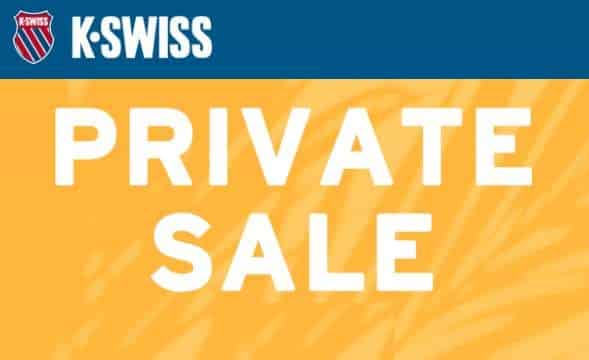 Vente Privée K Swiss