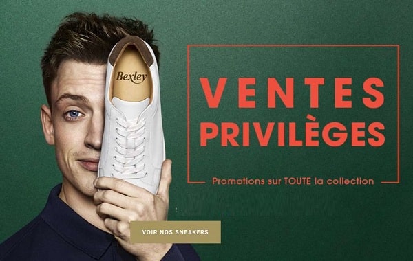 Ventes Privilèges Bexley : jusqu’a 60% de remise sur tout le site ! (chaussures & vêtements pour homme)