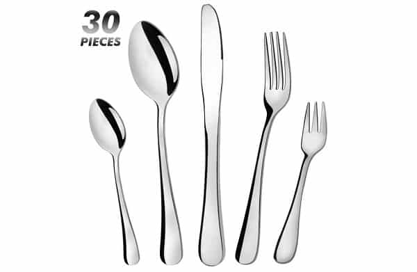 17,39€ la ménagère 30 pièces pour 6 personnes Elegant Life