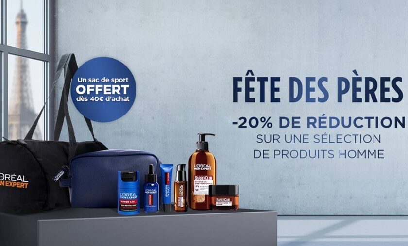 opération fête des pères l’oréal paris