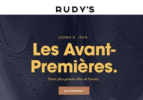 Avant Premières Rudy's Chaussures