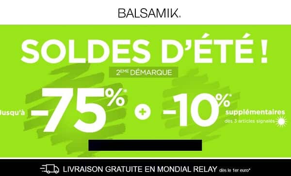 Deuxième Démarque Balsamik