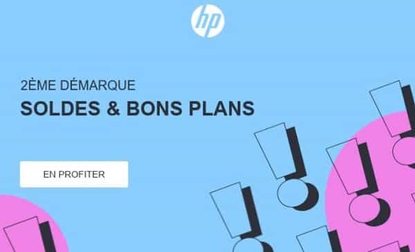 Deuxième démarque des soldes HP