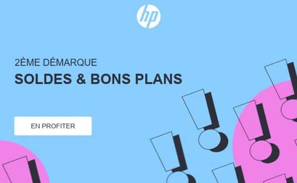 Deuxième démarque des soldes HP