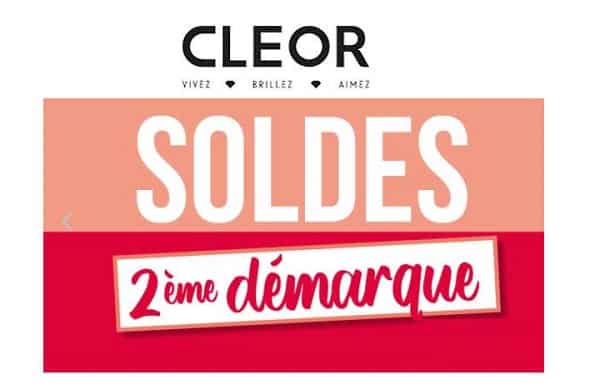 Deuxième Démarque Des Soldes Cleor Bijoux & Montres