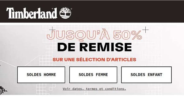 Les Soldes Timberland